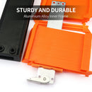 Contour irregular shape ruler contour gauge copy ruler with lock woodworking measurement shape ruler arc ruler, 10 inch