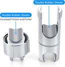 Shower Head Holder - Universal 16-27mm Connection - Adjustable Height - 360 Degree Rotatable