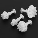 Cake Decorating Flower Pattern Fondant Cutter DIY Baking Tools for Kitchen Supplies