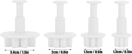 Cake Decorating Flower Pattern Fondant Cutter DIY Baking Tools for Kitchen Supplies