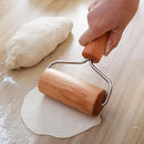 Beech Rolling Pin Double-Sided Wooden Flour Dumpling Wrapper Roller Rolling Pin Hand-Held Baking Tools / 117