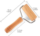 Beech Rolling Pin Double-Sided Wooden Flour Dumpling Wrapper Roller Rolling Pin Hand-Held Baking Tools / 117