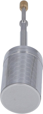 Coffee and Tea Maker, Stainless Steel Plunger Coffee Egg Maker, Spring-Driven Strainer Reusable Coffee Brewing Plunger Filter