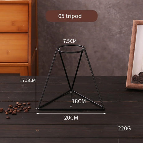 Organize your coffee supplies efficiently with this sturdy coffee filter holder (C)