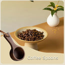 Wooden Coffee Measure Cup - Coffee Measuring Cup, Wooden Coffee Tools, Wooden Coffee Measure Cup | Natural Wooden Coffee Measure Cup, Luxury Spoon Tool with Long Handle, AC