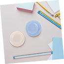 Ciieeo 8 Pieces Suction Cups for Tableware Double-Sided Suction Cups Non-Slip Silicone Suction Cups Mounting Mats for Tableware for Plate, Bowl, Dish, Mug