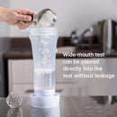 Squeeze bottle for batter - pancakes and waffles - with mixing ball