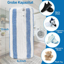 Shoe Wash Bag - Set of 2 - With Zipper - 360 Degree Cleaning - For Sneakers and Sports Shoes