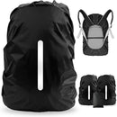 Backpack Cover - Waterproof and Reflective Protection - For Cycling and Hiking - 35 Liters