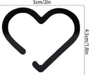 Glass Charm - Glass Accessories 20 Pieces - Accessories Heart Shaped Acrylic Decorations For Women Men Drinks Parties