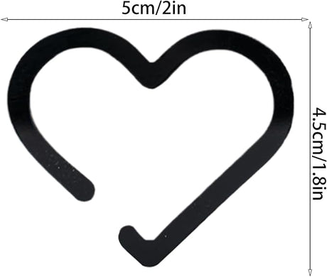Glass Charm - Glass Accessories 20 Pieces - Accessories Heart Shaped Acrylic Decorations For Women Men Drinks Parties