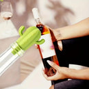 Fangxuee 4pcs Cactus Silicone Wine Stopper - Freshness Preservation Seal for Champagne & Red Wine Bottles, Beverage Accessory