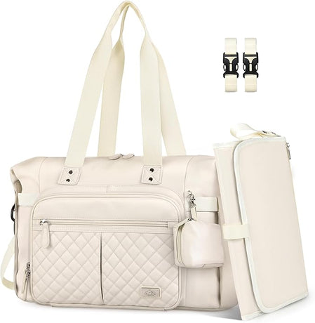 Baby Storage Bag - With Changing Mat - Multiple Storage Compartments - Suitable for Daily Use