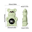 Bath thermometer - Bear-shaped with temperature display - For baby and toddler baths - Suitable for indoor and outdoor use - Waterproof design
