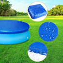 Pool Cover - Round Pool Cover - Round Pool Cover Dust Cover - Suitable for Round Inflatable Pools for Home Use - 10 ft