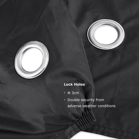 Bicycle cover - Waterproof bicycle cover - Dust, rain and UV protection - Suitable for 2 bicycles - Suitable for mountain bikes/racing bikes