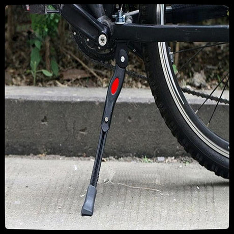 Bicycle stand - Adjustable bicycle stand - Aluminum bicycle stand - Suitable for mountain bikes, racing bikes and folding bikes with wheel sizes of 22