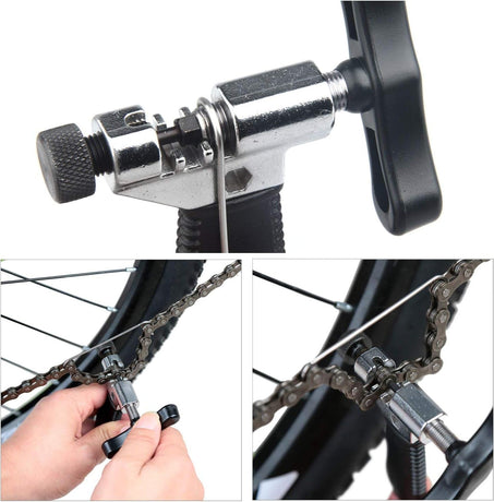 Bicycle chain tools - Chain repair tools - Bicycle chain separator - Cutter - Breaker - For 7, 8, 9 and 10-speed road bikes and mountain bikes