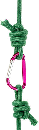 Carabiner - D-ring clip hook - Durable keychain - Camping accessory - Suitable for outdoor fishing, hiking, backpacking - 10 pieces