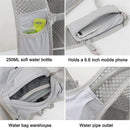 Backpack - Running Hydration Vest - Lightweight Insulated Backpack with 1.5L Hydration Blaster - Suitable for Hiking, Trail Running, Cycling, Racing & Marathons - Gray