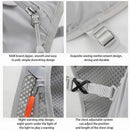 Backpack - Running Hydration Vest - Lightweight Insulated Backpack with 1.5L Hydration Blaster - Suitable for Hiking, Trail Running, Cycling, Racing & Marathons - Gray