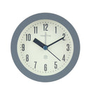 Alarm clock - Children's alarm clock - Round silent analogue alarm clock without ticking - Wake up gently - Increasing volume - Battery operated - Snooze and light function - Easy to set desk alarm clock