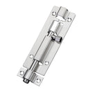 Door Latch - Sliding Latch Made of Stainless Steel 304 with Screws - Suitable for Bathrooms, Bedrooms, Sheds and Garden Toilets - 4" (97mm)