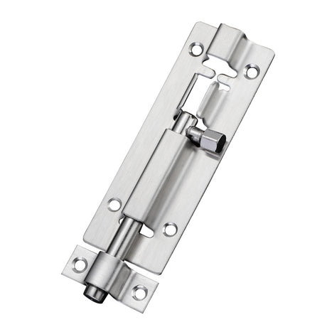 Door Latch - Sliding Latch Made of Stainless Steel 304 with Screws - Suitable for Bathrooms, Bedrooms, Sheds and Garden Toilets - 4
