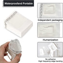 Coffee Filter Bags - with Hanging Loop - Portable Paper Coffee Filters for Most Cups - Travel, Camping, Home, Office - Pack of 100