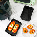 Airfryer Accessory Set - Silicone Liner, Grill, Steam Basket, Baking Tray and Pan - Set of 7