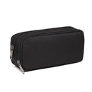 Pencil Case - Stationery Pencil Case - Large Capacity Zipper Pocket - Large Capacity Storage Pencil Case - Suitable for School, University, Office Supplies - 1 Piece - Black
