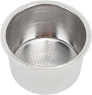 Coffee filter basket - Suitable for semi-automatic coffee machine Filter holder - Durable and high filter precision - 304 stainless steel - 10 pieces