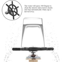 Automatic coffee cup washer - cup washer for coffee shops - high-pressure stainless steel cup washing machine accessories