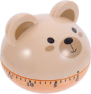 Egg Timer - Timer - Cartoon Bear Kitchen Reminder Timer - Mechanical Timer Kitchen Food Timer - Kitchen Countdown Timer - Digital Kitchen Timer - Working Cooking Utensils - Metal Interior Modeling - 1 Piece
