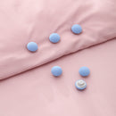 Duvet Clips - Duvet Clips - New Mushroom Duvet Fasteners - Needleless Sheets - Duvet Fastening Tool - 12 Pieces