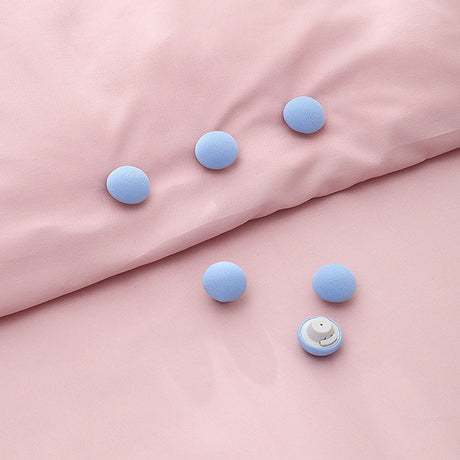 Duvet Clips - Duvet Clips - New Mushroom Duvet Fasteners - Needleless Sheets - Duvet Fastening Tool - 12 Pieces