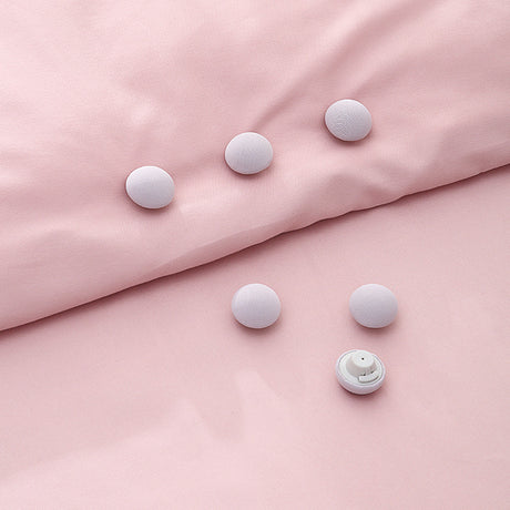 Duvet Clips - Duvet Clips - New Mushroom Duvet Fasteners - Needleless Sheets - Duvet Fastening Tool - 12 Pieces