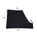 Replacement exhaust bag - with zipper at the bottom - for leaf blowers, vacuum rakes and leaf blower storage bags
