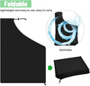 Replacement exhaust bag - with zipper at the bottom - for leaf blowers, vacuum rakes and leaf blower storage bags