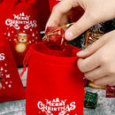 Gift bag - Christmas gift bag - Christmas candy bag - Peace Apple packaging bag - Apple bag - Random style - Red - 12 pieces