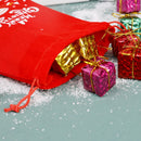 Gift bag - Christmas gift bag - Christmas candy bag - Peace Apple packaging bag - Apple bag - Random style - Red - 12 pieces