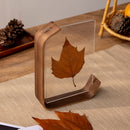 Photo Frame - Black Walnut - Transparent Acrylic Display Stand - Picture Frame, Photo Frame, Desk Ornament - 10*15CM