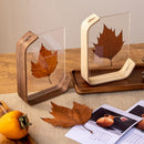 Photo Frame - Black Walnut - Transparent Acrylic Display Stand - Picture Frame, Photo Frame, Desk Ornament - 10*15CM