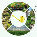 Plastic watering can - Plastic sprayer - Durable garden watering can - For plants and flowers - Easy-to-pour watering can for outdoor and indoor use - 1.8L Yellow