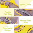 Cat Harness - Cat Harness and Leash Set - Soft, Adjustable, Escape-Proof Cat Leash - Breathable, Comfortable Vest for Easy Putting on, Suitable for Small Dogs and Kittens, Suitable for Outdoor Walks - Yellow XS