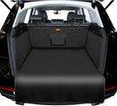 Dog Blanket Car Back Seat - Dog Trunk Liner - Non-Slip & Waterproof Backseat Cover for Pets - Durable Washable Trunk Liner for Travel - Suitable for Small and Medium Cars and Trucks - Black