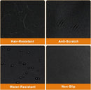 Dog Blanket Car Back Seat - Dog Trunk Liner - Non-Slip & Waterproof Backseat Cover for Pets - Durable Washable Trunk Liner for Travel - Suitable for Small and Medium Cars and Trucks - Black