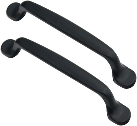 Cabinet handles, children's room handles, cabinet knobs, drawer pulls for wardrobes, kitchen handles - aluminum alloy - 2 pieces - (post spacing 96 mm)