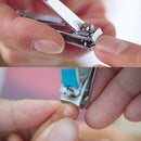 Stainless Steel Nail Clipper - Scientifically Designed Nail Clipper - Easy to Hold and Use - Comfortable and Clean Clipping - Suitable for Children and Adults - (7.4cm)