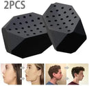 Jawline Trainer - Silicone Jaw Trainer - Powerful jaw trainer and jawline shaper for all levels - Slimmer, firmer and contours the face - 2 pieces (black + white)